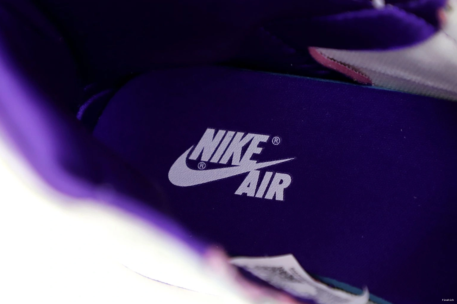 Purple Air Jordan OG Court 1 High 1113